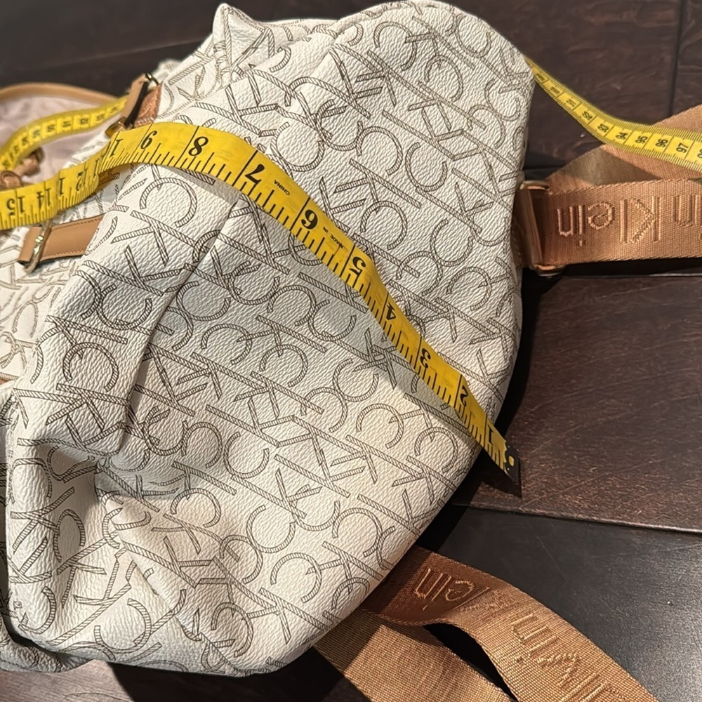 Calvin Klein Monogram Backpack EUC - image 10